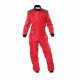 Combinezon de karting cu omologare CIK-FIA OMP KS-4, roșu