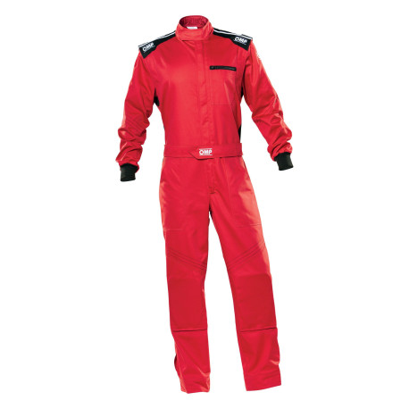 Combinezoane Salopetă de mecanic OMP BLAST EVO, roșu | race-shop.ro