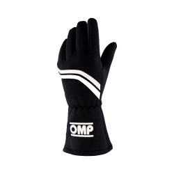 Mănuși OMP DIJON cu FIA (cusătură interior) negru