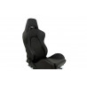 Športová sedačka DRAGO PVC čierna
