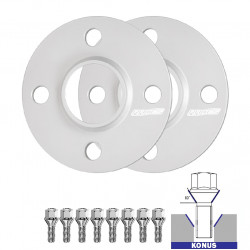 Set 2buc distanțiere (cu inel) pentru Renault Espace II (J63) - 12mm, 4x100, 60,1