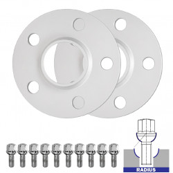 Set 2buc distanțiere (cu inel) pentru Peugeot 308&nbsp;II (T9)&nbsp;- 20mm, 5x108, 65,1