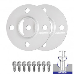 Set 2buc distanțiere (cu inel) pentru Peugeot 107 AB10 - 20mm, 4x100, 54,1