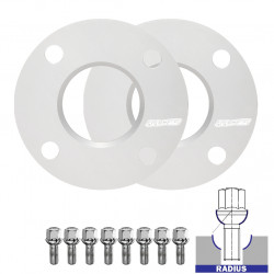 Set 2buc distanțiere (de trecere) pentru Opel Kadett D - 5mm, 4x100, 56,6