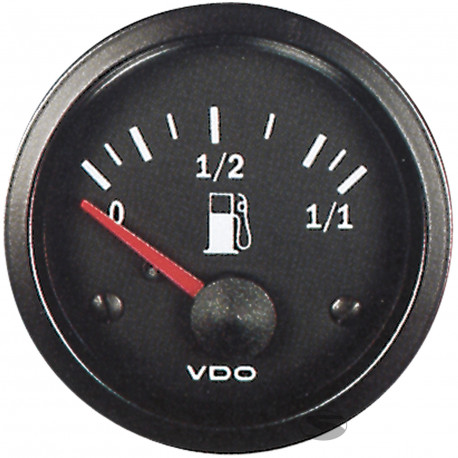 Ceasuri bord VDO Cocpit Vision Ceas indicator VDO nivel combustibil - Seria cockpit Vision 3-180 Ohm | race-shop.ro