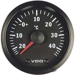 Ceas indicator VDO temperatură exterior - Seria cockpit Vision
