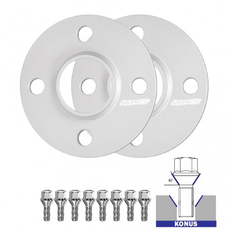 Distanțiere pentru model dedicat Set 2buc distanțiere (cu inel) pentru Audi 90&nbsp;B3&nbsp;- 20mm, 4x108, 57,1 | race-shop.ro