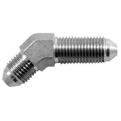 Fiting trecere caroserie Fiting trecere (bulkhead), inox, AN3, 45° | race-shop.ro