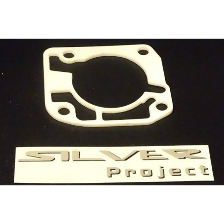 Componente motor Garnitură protecție termică clapetă accelerație Silver Project pentru HONDA Civic & Integra, doar pentru motor : B16, B18C1 | race-shop.ro