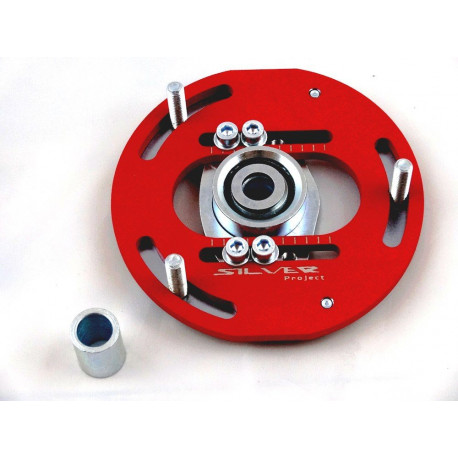 Flanșe reglaj suspensie Flanșe reglabile Silver Project 3D pentru BMW 2002 | race-shop.ro