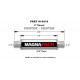 1x Intrări/ 1x Ieșiri Tobă oțel Magnaflow 10416 | race-shop.ro