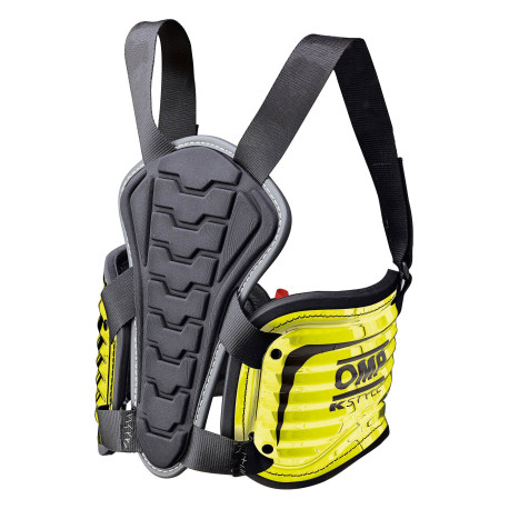 Protecție gât OMP protecție pentru coaste PRO, galben fluo | race-shop.ro