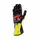 Mănuși Mănuși OMP KS-2 ART (cusătură exterior) negru/galben | race-shop.ro