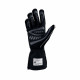 Mănuși Mănuși OMP First EVO cu FIA (cusătură exterior) negru / alb / galben | race-shop.ro