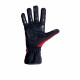 Mănuși Mănuși OMP KS-3 (cusături interioare), negru/roșu | race-shop.ro