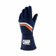 Mănuși Mănuși OMP DIJON cu FIA (cusătură interior), albastre | race-shop.ro