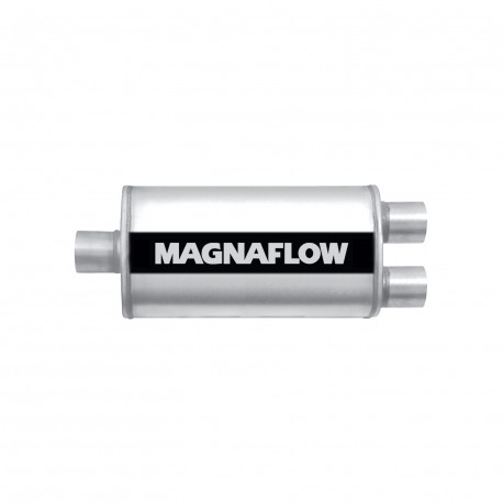 1x Intrări/ 2x Ieșiri Tobă oțel Magnaflow 12198 | race-shop.ro