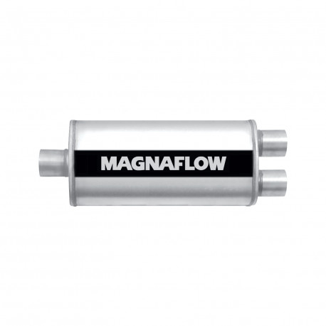1x Intrări/ 2x Ieșiri Tobă oțel Magnaflow 12251 | race-shop.ro
