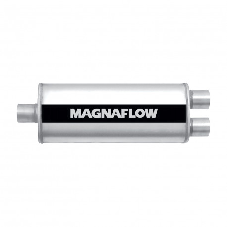 1x Intrări/ 2x Ieșiri Tobă oțel Magnaflow 12388 | race-shop.ro