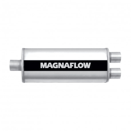 1x Intrări/ 2x Ieșiri Tobă oțel Magnaflow 12398 | race-shop.ro
