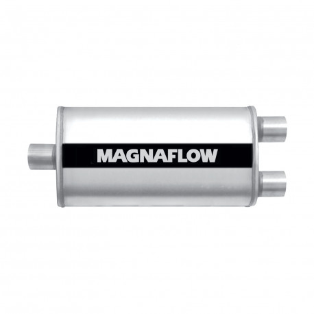 1x Intrări/ 2x Ieșiri Tobă oțel Magnaflow 12587 | race-shop.ro