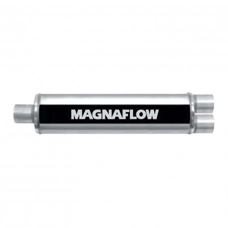 1x Intrări/ 2x Ieșiri Tobă oțel Magnaflow 12761 | race-shop.ro
