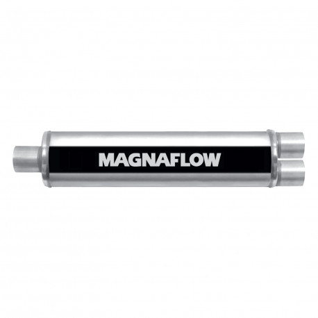 1x Intrări/ 2x Ieșiri Tobă oțel Magnaflow 12762 | race-shop.ro
