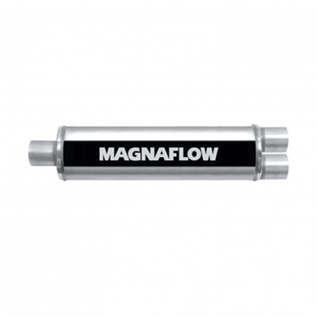 1x Intrări/ 2x Ieșiri Tobă oțel Magnaflow 13760 | race-shop.ro