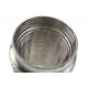 Racorduri evacuare (SS304 armate) Racord evacuare flexibil PRO 200x100mm, inox | race-shop.ro