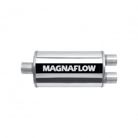1x Intrări/ 2x Ieșiri Tobă oțel Magnaflow 14221 | race-shop.ro