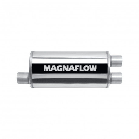 1x Intrări/ 2x Ieșiri Tobă oțel Magnaflow 14266 | race-shop.ro