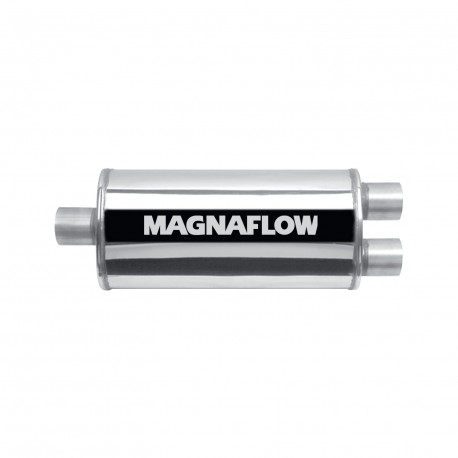 1x Intrări/ 2x Ieșiri Tobă oțel Magnaflow 14278 | race-shop.ro