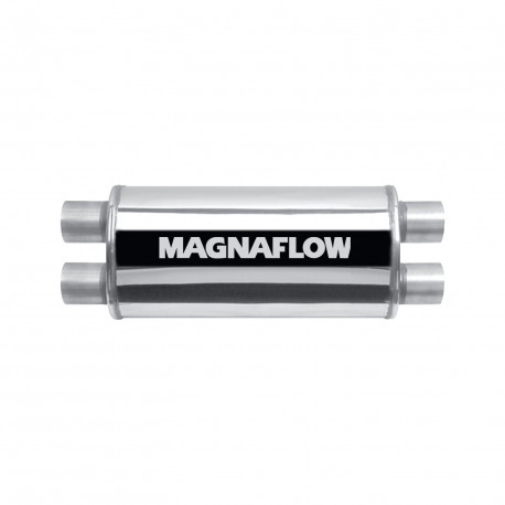 2x Intrări/ 2x Ieșiri Tobă oțel Magnaflow 14468 | race-shop.ro
