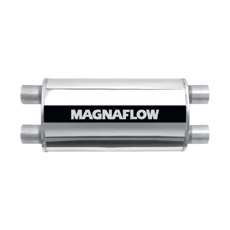 2x Intrări/ 2x Ieșiri Tobă oțel Magnaflow 14568 | race-shop.ro