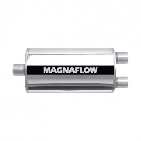 1x Intrări/ 2x Ieșiri Tobă oțel Magnaflow 14588 | race-shop.ro