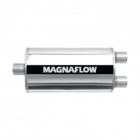 1x Intrări/ 2x Ieșiri Tobă oțel Magnaflow 14590 | race-shop.ro