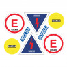 SPARCO - Fire extinguishing system sticker
