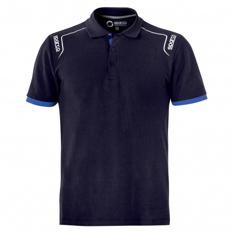 Tricouri Tricou Polo SPARCO Portland Tech stretch plus navy, albastru | race-shop.ro