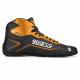 Încălțăminte de karting pentru copii Sparco K-POLE, negru/portocaliu fluo