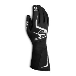 Mănuși de curse Sparco TIDE, (cusături exterioare) negre