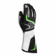 Mănuși Mănuși de curse Sparco TIDE, (cusături exterioare) negru/verde | race-shop.ro