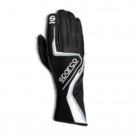 Mănuși Mănuși Sparco Record WP (cusătură exterior) negru / griu | race-shop.ro