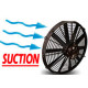 Ventilatoare 12V Ventilator electric universal SPAL 225mm - aspirare, 12V | race-shop.ro