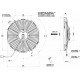 Ventilatoare 12V Ventilator electric universal SPAL 305mm - suflare, 12V | race-shop.ro
