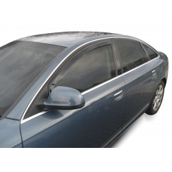 Deflectoare geamuri AUDI A6 4D 2004-2011 (C6) (+OT) SEDAN 4 bucăți (față+spate)