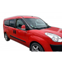 Deflectoare geamuri FIAT DOBLO II 5D 2010-up (+OT) 4 bucăți (față+spate)