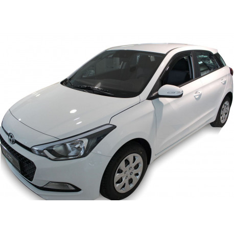Paravânturi Deflectoare geamuri HYUNDAI i20 II 5D 2014-2020 (+OT) 4 bucăți (față+spate) | race-shop.ro