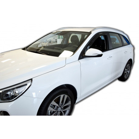 Paravânturi Deflectoare geamuri HYUNDAI i30 III 5D 2017-up HTB/CW 2 bucăți (față) | race-shop.ro