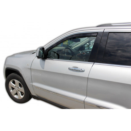 Paravânturi Deflectoare geamuri JEEP GRAND CHEROKEE 5D 2011-2021 2 bucăți (față) | race-shop.ro