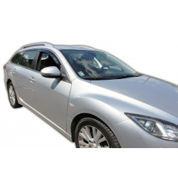 Deflectoare geamuri MAZDA 6 (GH) 5D 08/2007-2012 (+OT) HTB 4 bucăți (față+spate)